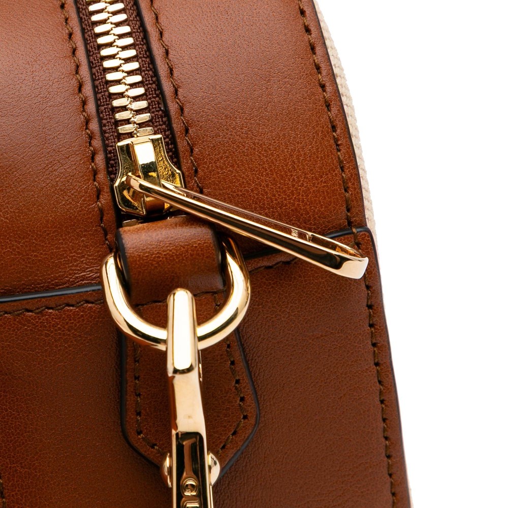 Pre-Loved Gucci Canvas Web Camera Bag - Picture 7 of 10